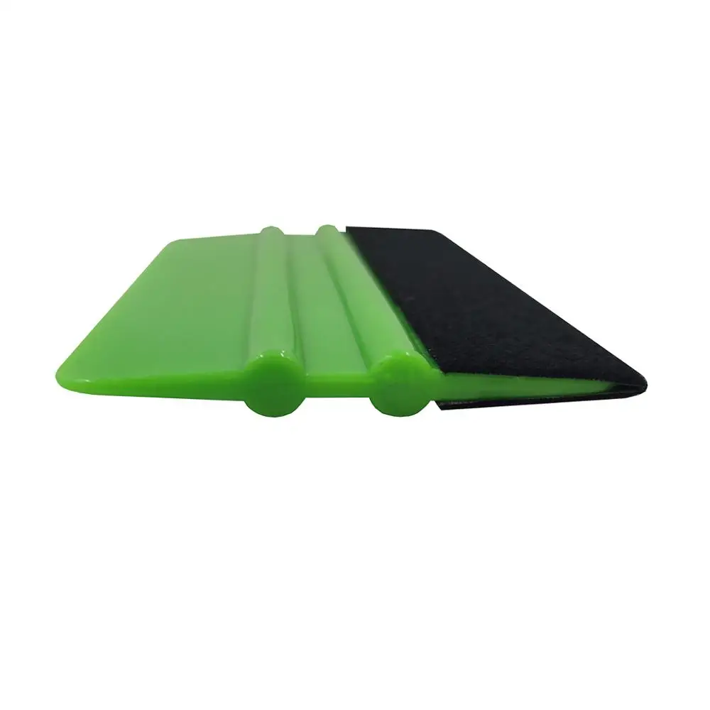 6 шт. 3 м зеленый скребок для удаления оттенков пластиковый с фетровым краем