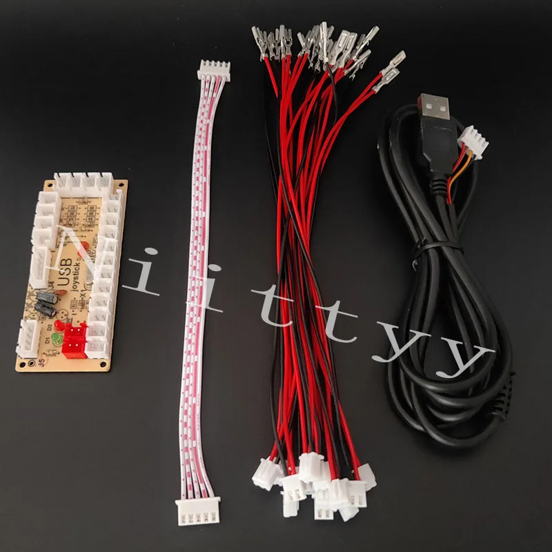 Zero Delay Arcade USB Encoder PC to DIY KIT для 4way и 8way ZIPPY джойстик аркадная кнопка|Игры с монетами| |