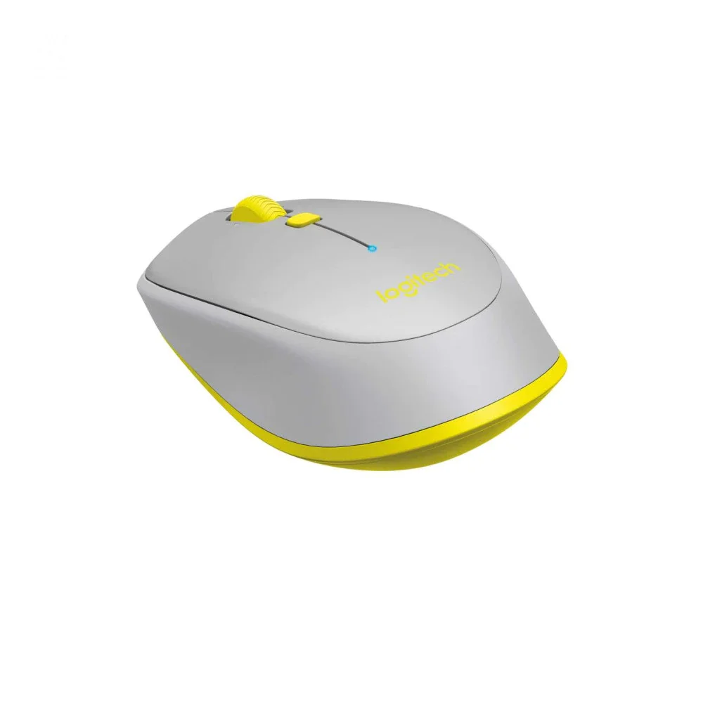 Мышь беспроводная Logitech M535 Bluetooth® 1000 dpi 1 батарея типа AA синий серо-желтый |