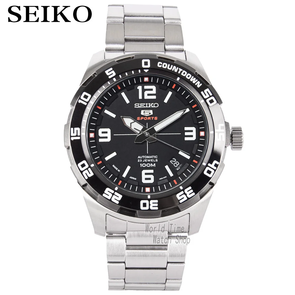 SRPB81J1-A Seiko часы мужские 5 автоматические часы лучший бренд класса люкс водонепроницаемые спортивные мужские часы набор механические Военные часы для дайвинга relogio reloj - Цвет: SRPB81J1-A
