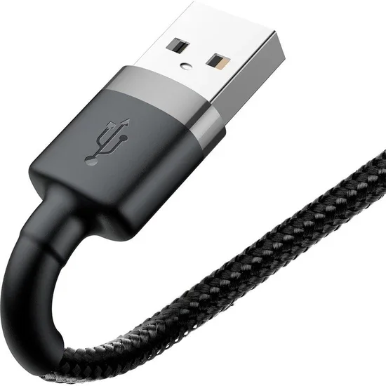 

Baseus CATKLF-RG1 iPhone Lightning Cable 3M 2.0A Charging Rope USB Cable Black - Red,Black Very Fast