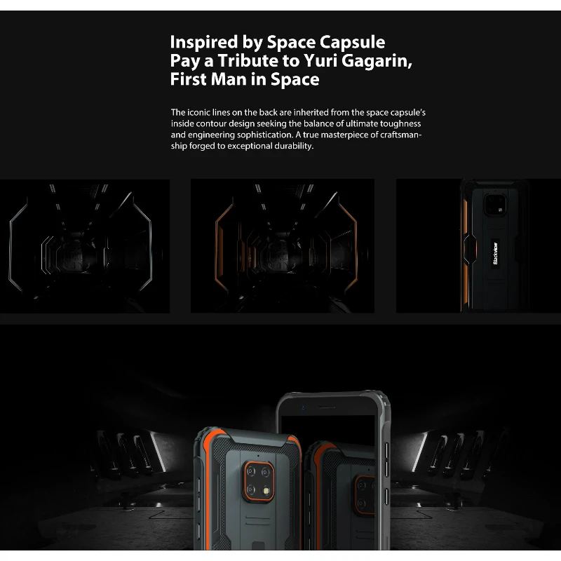 

BV4900 Pro Mobile Phone IP68 Rugged Phone 4GB 64GB Octa Core Android 10 Waterproof Blackview 5580mAh NFC 5.7 inch 4G Cellphone