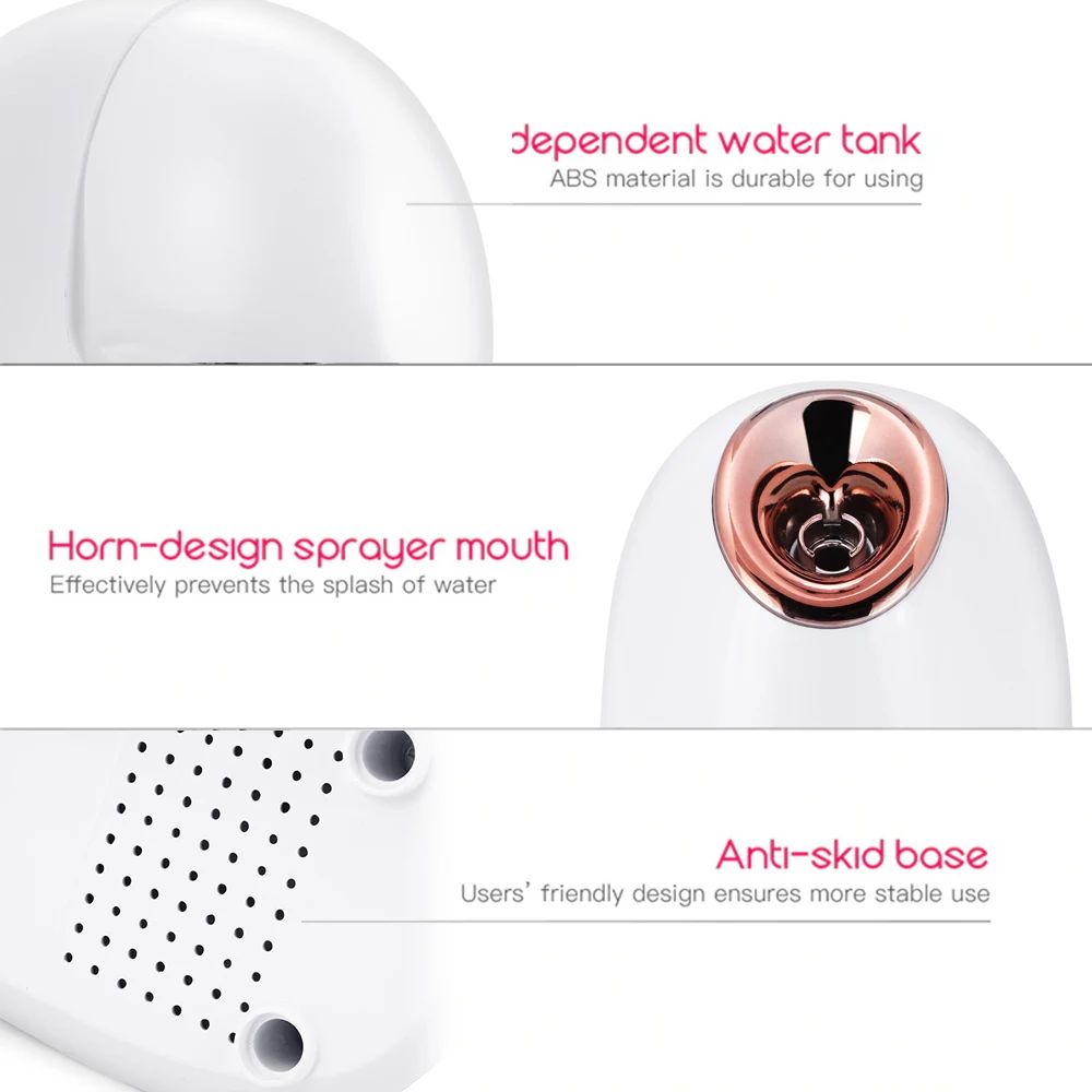 Паровой аппарат для лица паровой очищения пор и удаления черных точек | Красота