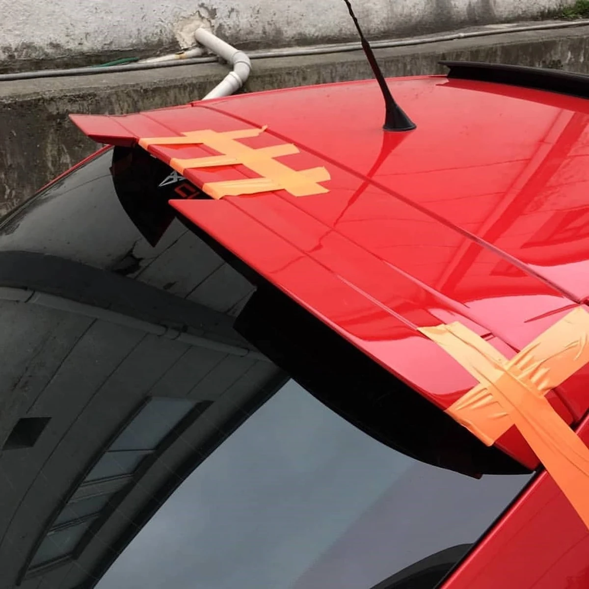 Спойлер для сиденья Ibiza Cupra 2008 2017 6J Mk4 4DR 5DR задний спойлер багажника боковой из