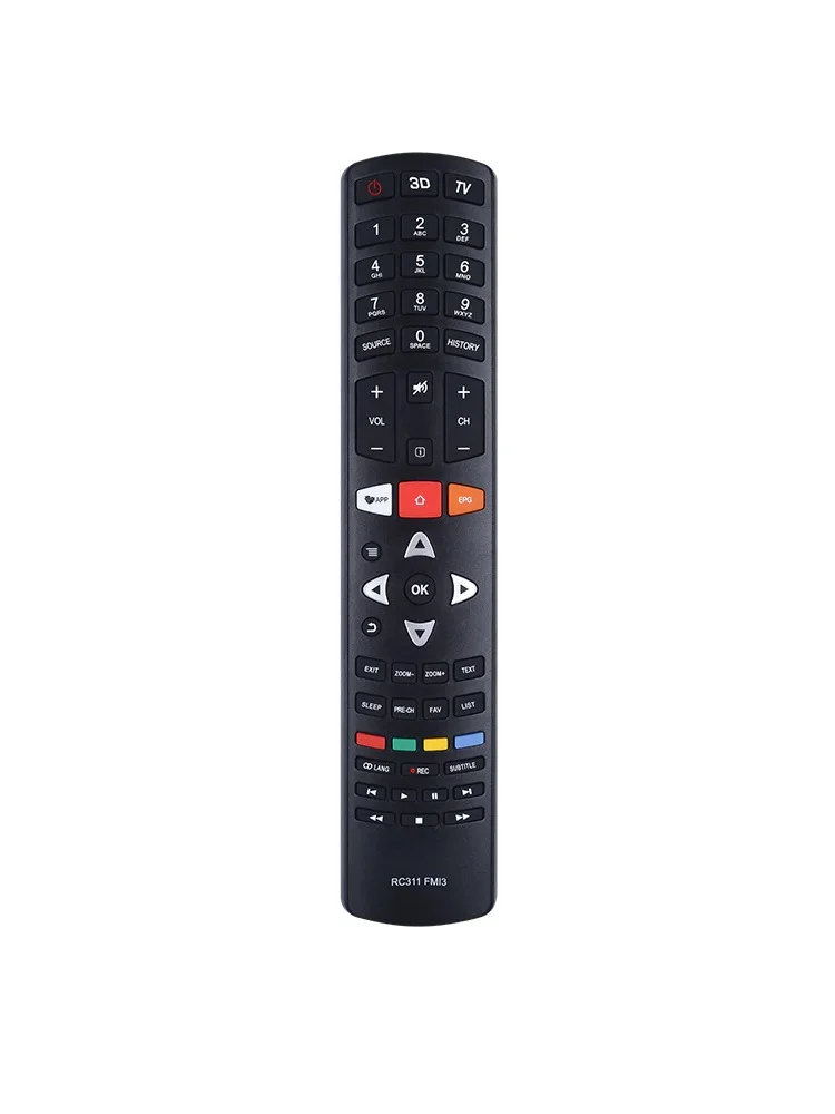 Пульт ДУ для Telefunken RC311 FMI3 FM13 LCD TV L43P1US L43P2US L48P1FS L49P2US L50C1US L50P1US L55P1US L55P2US L65P2US |