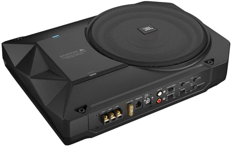 Сабвуфер автомобильный JBL BassPro SL2 125Вт активный (20см/8&quot) |