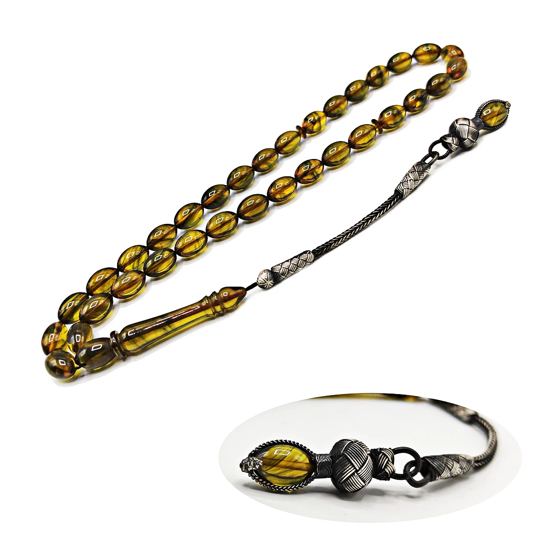 

Турецкий мастер ручной работы, Молитвенные Четки пельма, мусульманский Янтарный Розарий, бакелит, тасбих, мисбаха, Суха, мусульманская эксп...