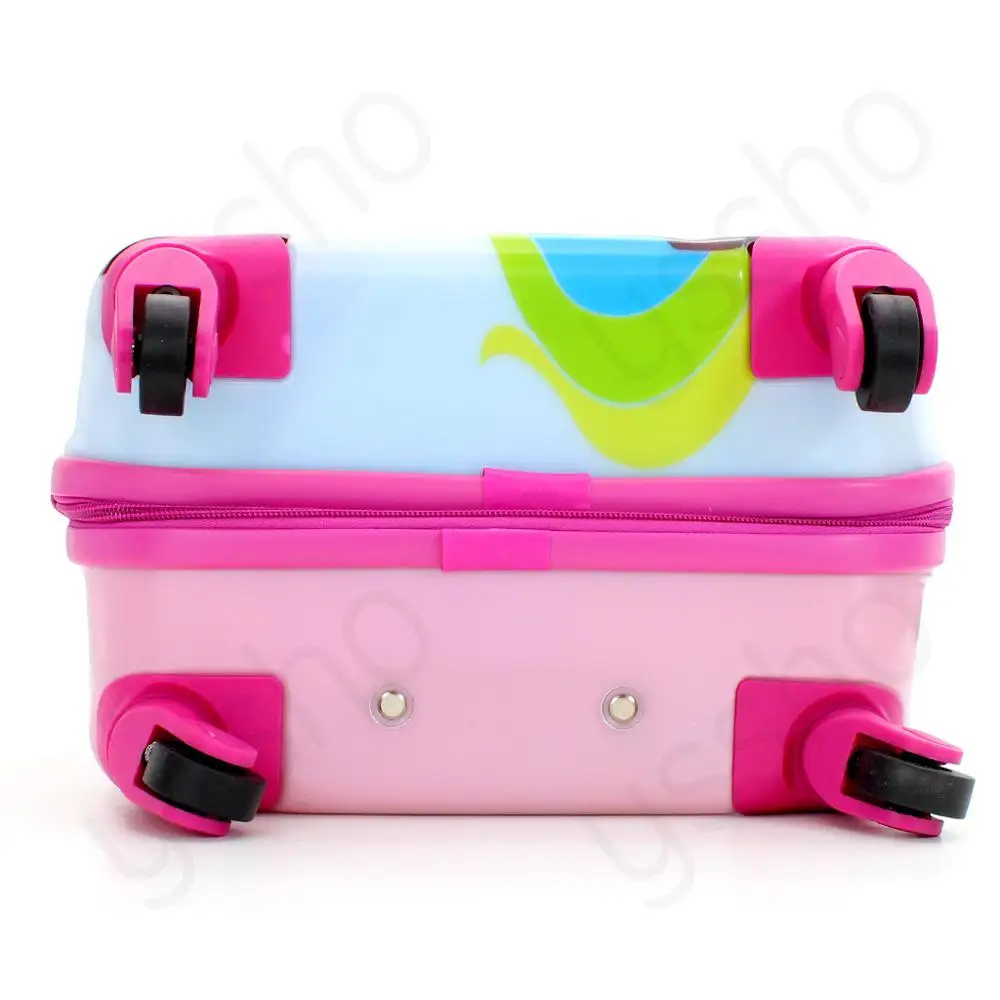 Children's Cartoon Cartoon Rigid Suitcase trolley Child Printed Cabin 4 Wheels