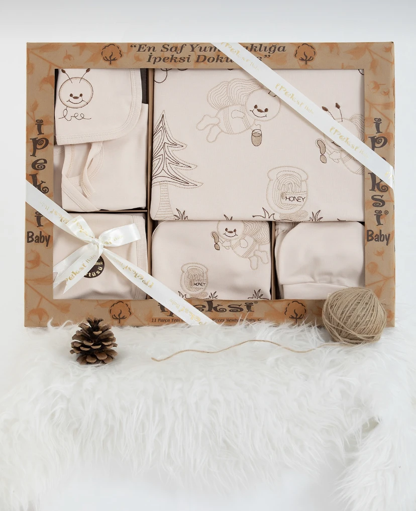 Одежда для малышей 0-3 месяцев девочек мальчиков мамы 11 предметов набор одежды