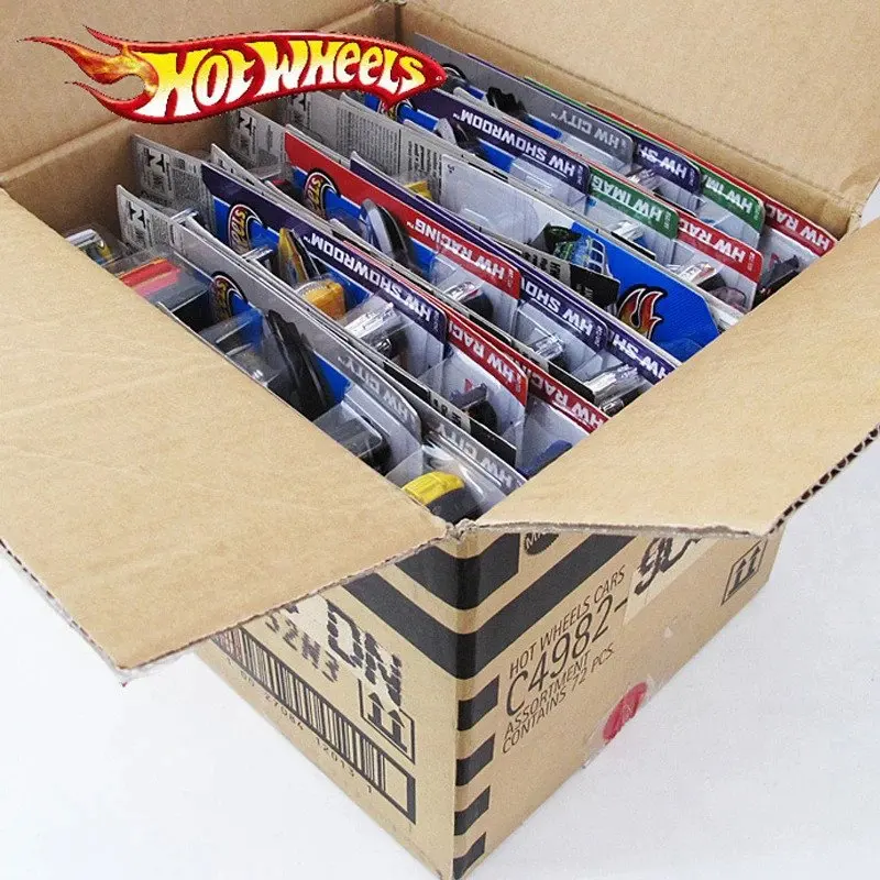 

1-72Pcs/Box Hot Wheels Diecast Metal Mini Model Car Brinquedos Hot Wheels Toy Car Kids Toys For Children Birthday 1:64 Gift