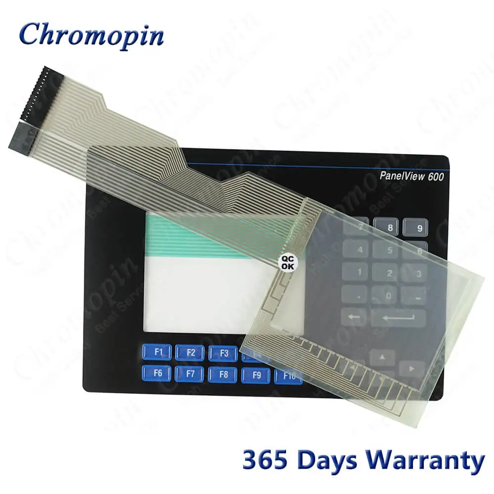 Панель сенсорного экрана, стеклянный дигитайзер для AB 2711-B6C2 2711-B6C2L1 2711-B6C3 2711-B6C3L1, сенсорная панель с мембранной клавиатурой переключателя Панель сенсорного экрана, стеклянный дигитайзер для AB 2711-B6C2 2711-B6C2L1 2711-B6C3 2711-B6C3L1, сенсорная панель с мембранной клавиатурой переключателя