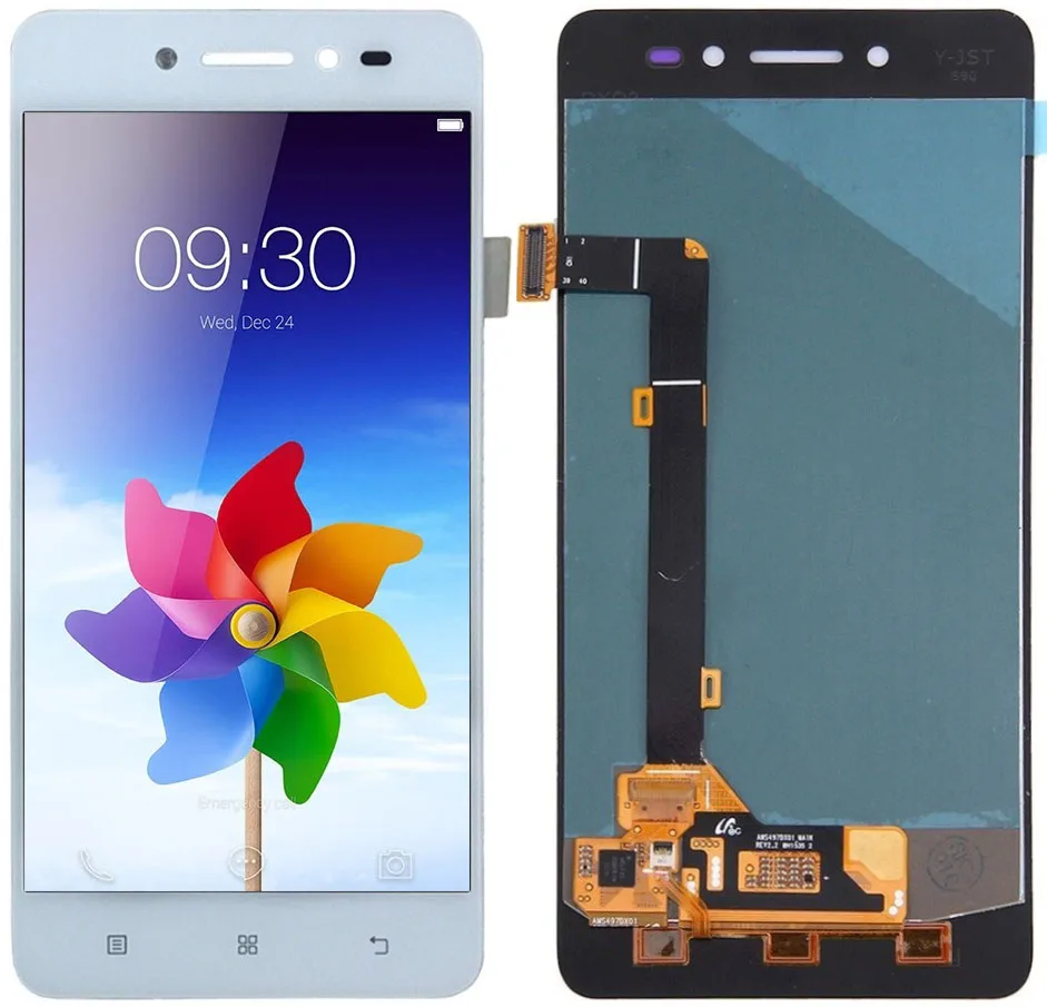 Дисплей для Lenovo Sisley S90 в сборе с тачскрином белый |