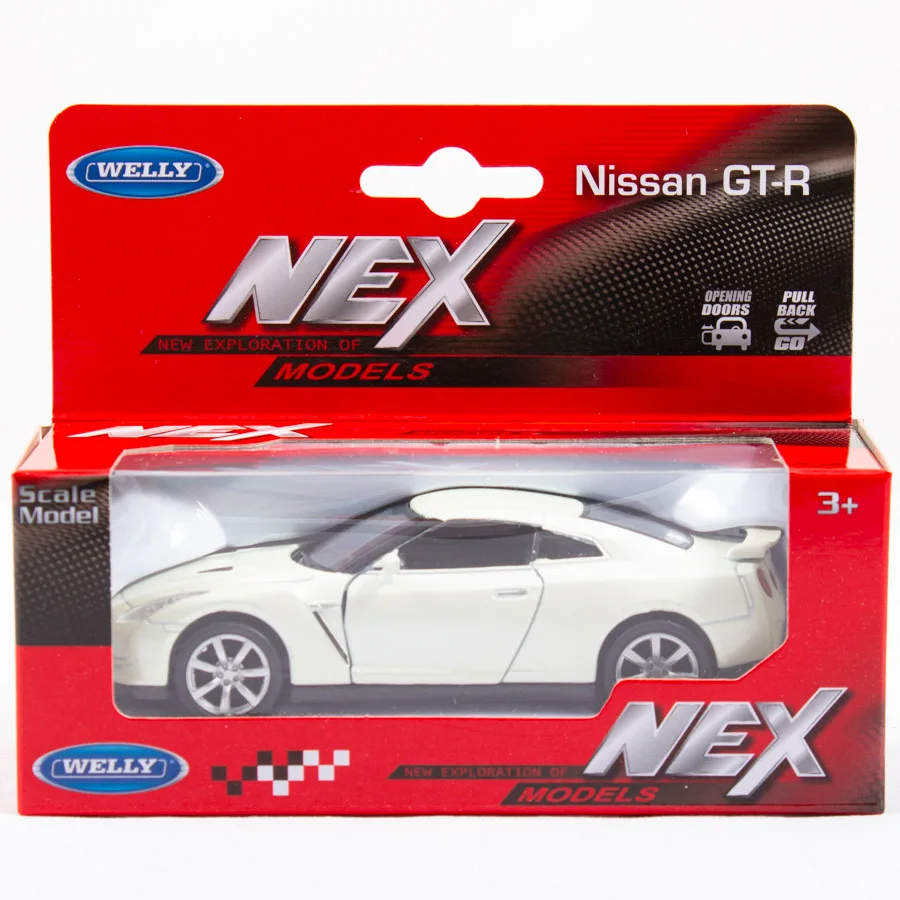 Модель Welly Nissan GT R машина ниссан гтр машинка моделька игрушка игра нисан велли