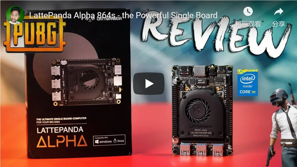 Макетная плата LattePanda AlphaPanda Alpha 864s для Intel 8th m3-8100y 3,4 ГГц двухъядерный процессор ATmega32u4 Поддержка Windows Linux неактивированная