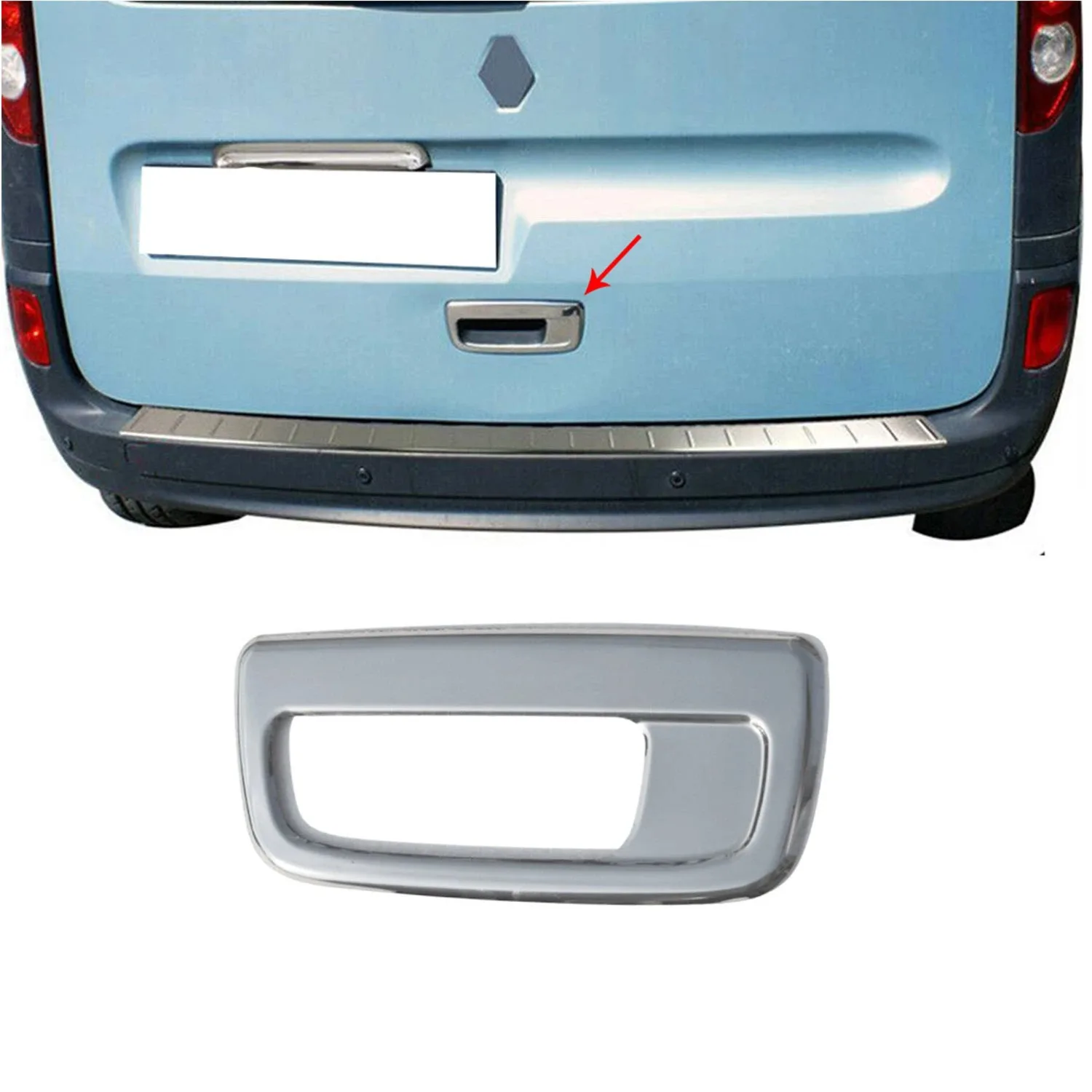 

Хромированный багажник Mercedes Citan из нержавеющей стали (2013-)