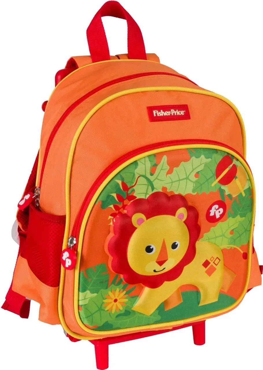 Fisher-Price 3D рикша Лев Сумка для детского сада рюкзаки с животными Детские фирменный