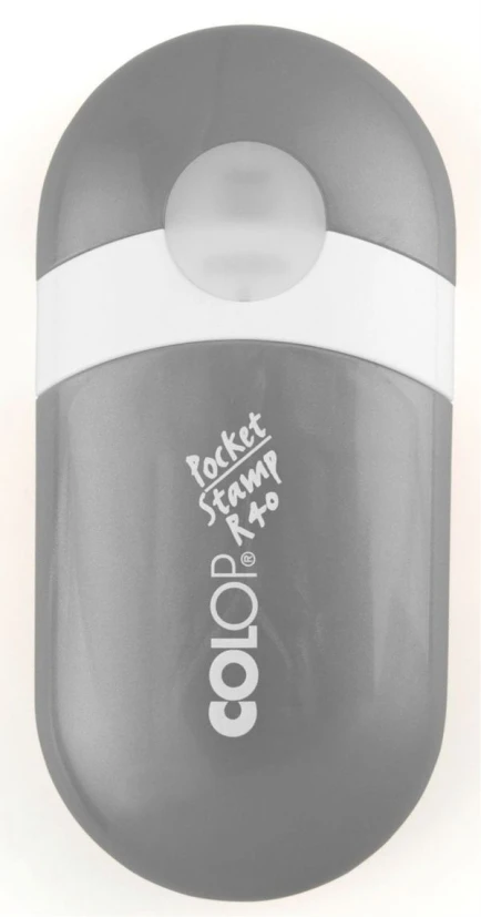 Карманная оснастка для печати диам. 40мм Pocket Stamp R40 | Канцтовары офиса и дома