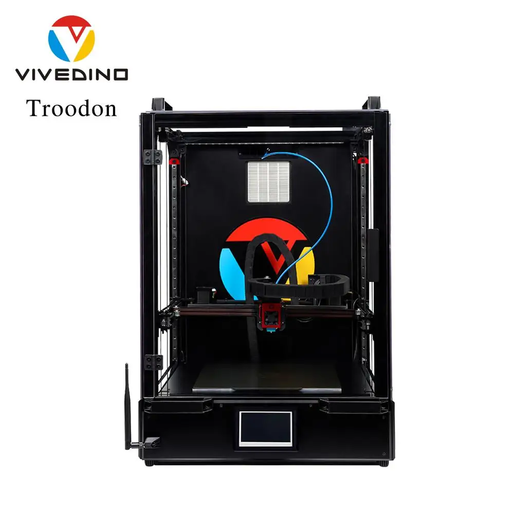 VIVEDINO COREXY 350 Вт полностью закрывает Летающий 3D принтер с сенсорным экраном 4 3