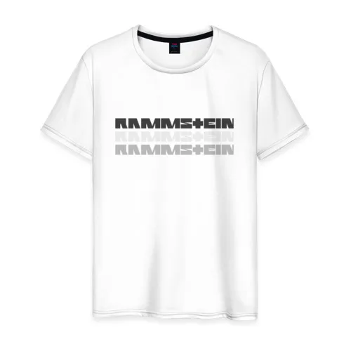 Мужская футболка хлопок Rammstein | одежда