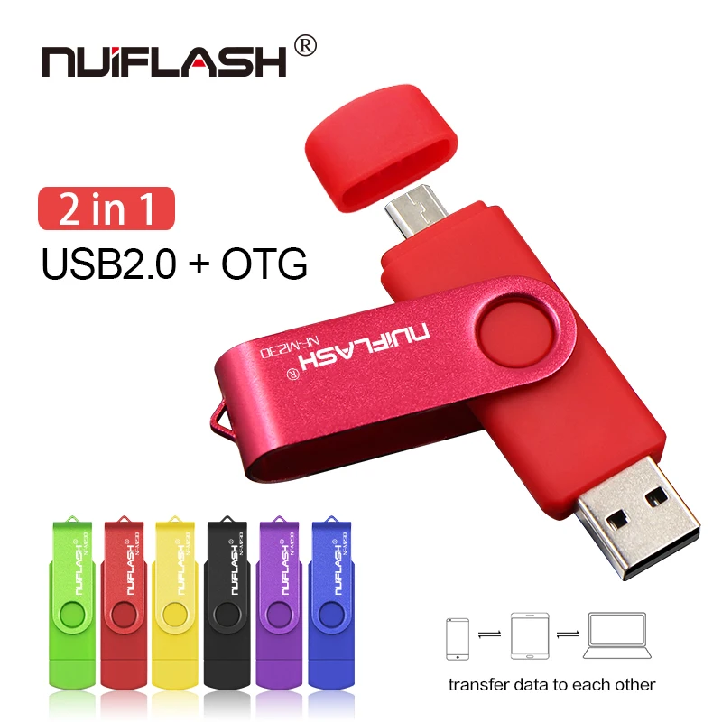 

original USB 2.0 OTG USB Flash Drive 128gb 64gb Pendrive 32gb 16gb flash memory usb stick pen drive for Android phone