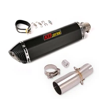 motorcycle exhaust system baffle connection link tube escape middle link pipe for kymco ak550