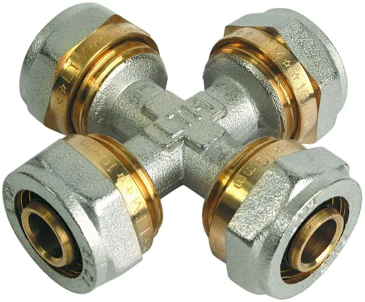 Крестовина 16 для металлопластиковой трубы |