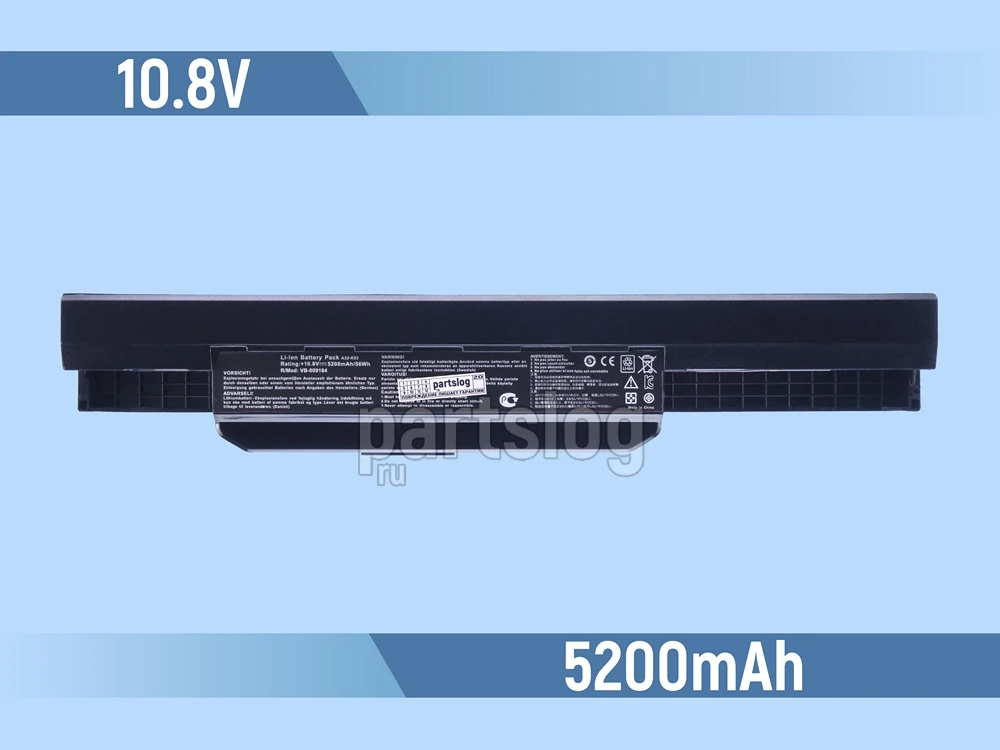 Аккумулятор для ноутбука Asus X54H 10.8V 5200mAh |
