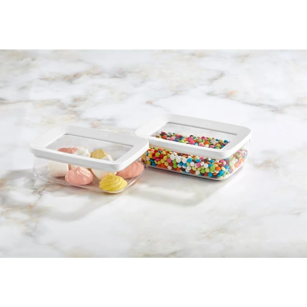

Multipurpose Vacuum Rectangular Storage Container Hard Plastic Home Kitchen Refrigrator Store Dry Food Cheese Jam BPA Free