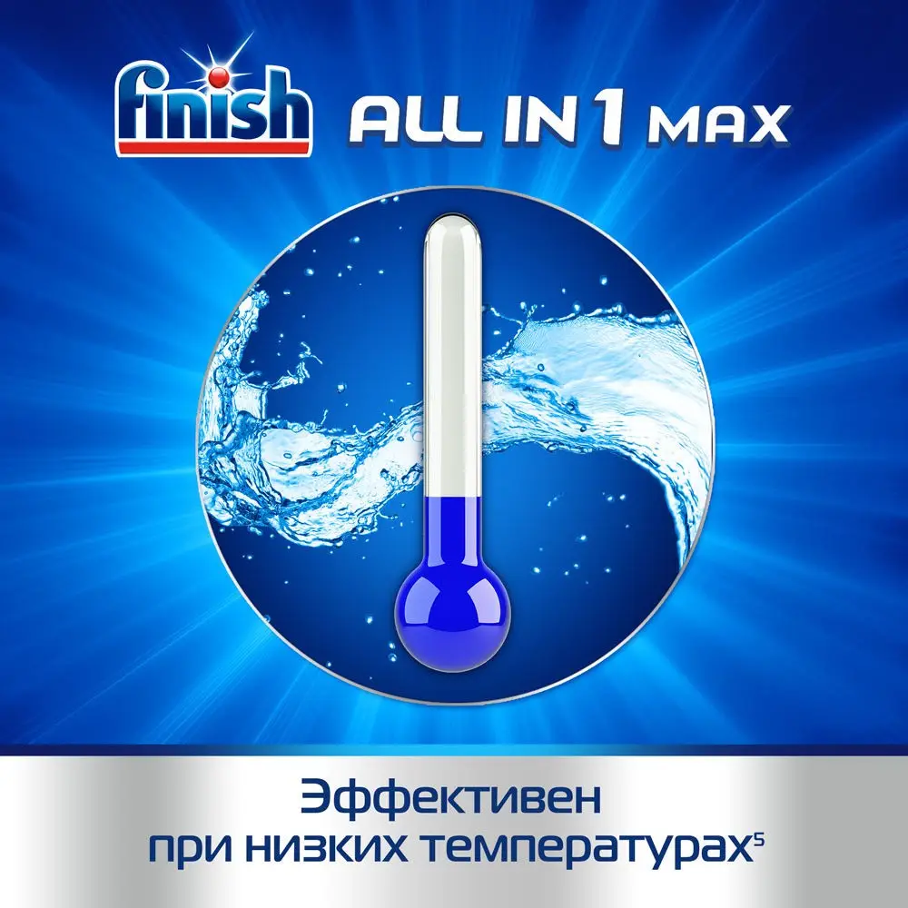 Таблетки Finish " All in 1 Max для посудомоечных машин 25шт | Дом и сад