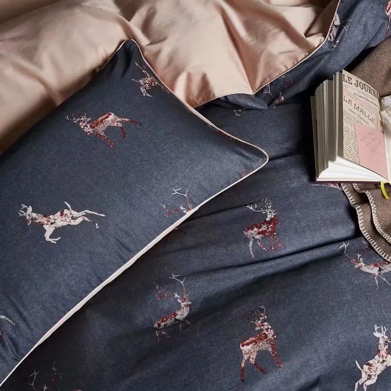 Комплект постельного белья Сатин Премиум CPA009 из египетского хлопка|Комплекты