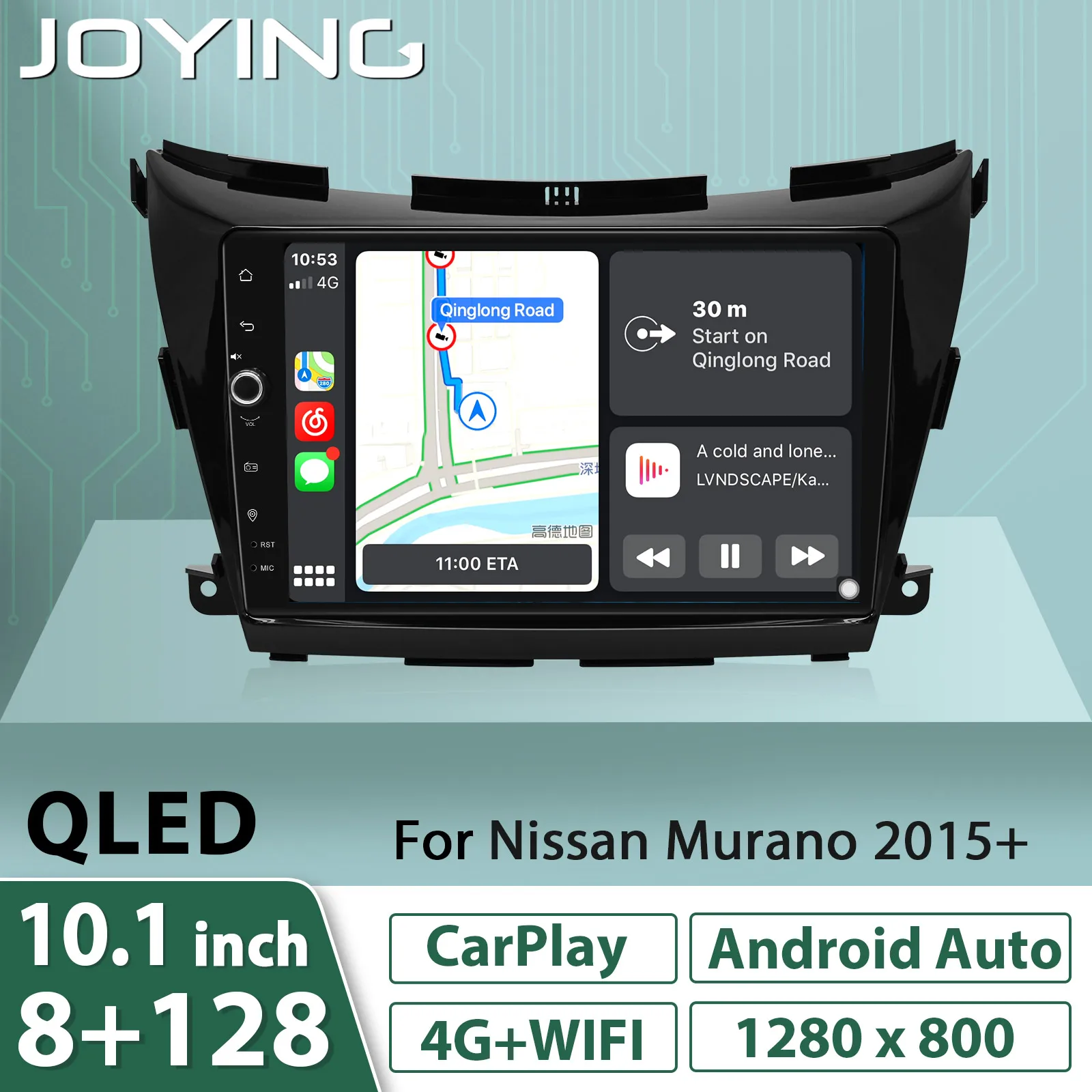 Мультимедийная магнитола для Nissan Murano стерео-система 10 дюймов с GPS Навигатором
