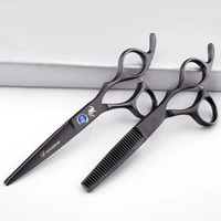 salon stainless steel 6 inch cutting thinning styling tool hair scissors hair brush teeth blades thread scissor sewing shears
