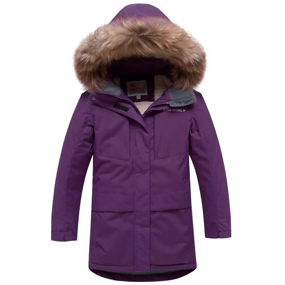 Парка зимняя Valianly для девочки 9038|Пальто и парки| |