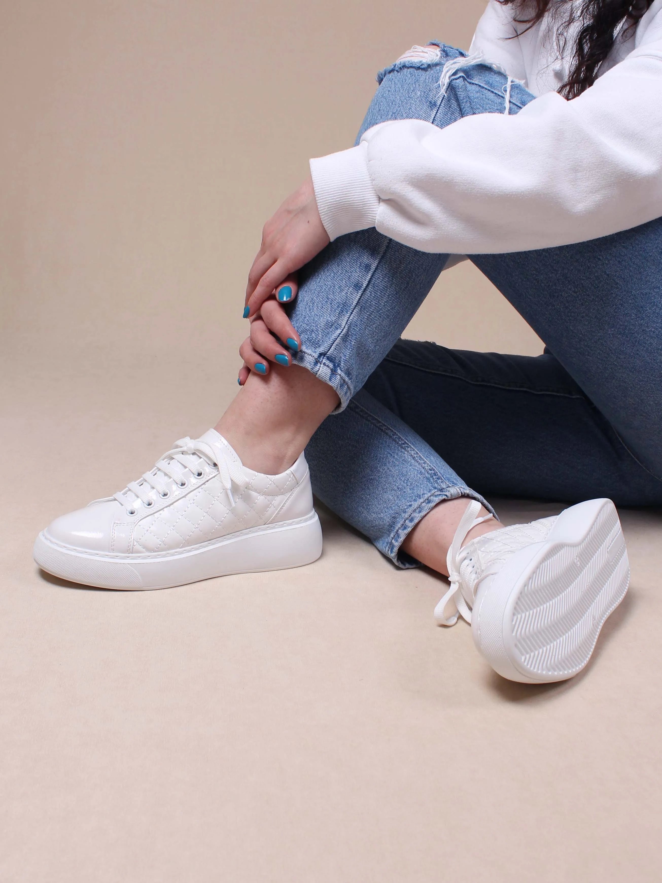 

кросовки женские кроссовки женские кеды женские zapatillas mujer женская обувь кроссовки Женская спортивная обувь, белая стеганая спортивная обув...