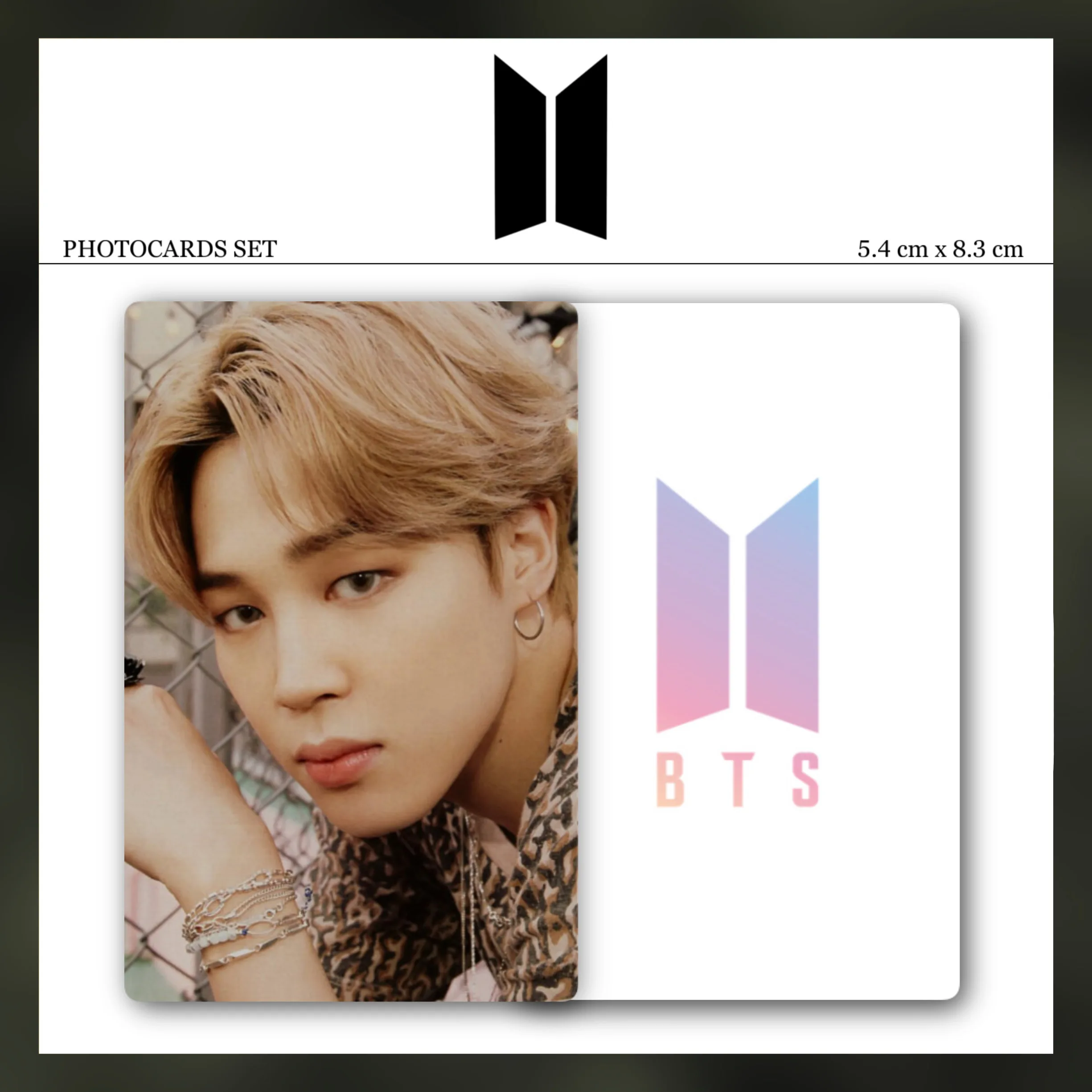 7 шт/комплект Карты закладка K-POP BTS BANGTAN для коллекции |