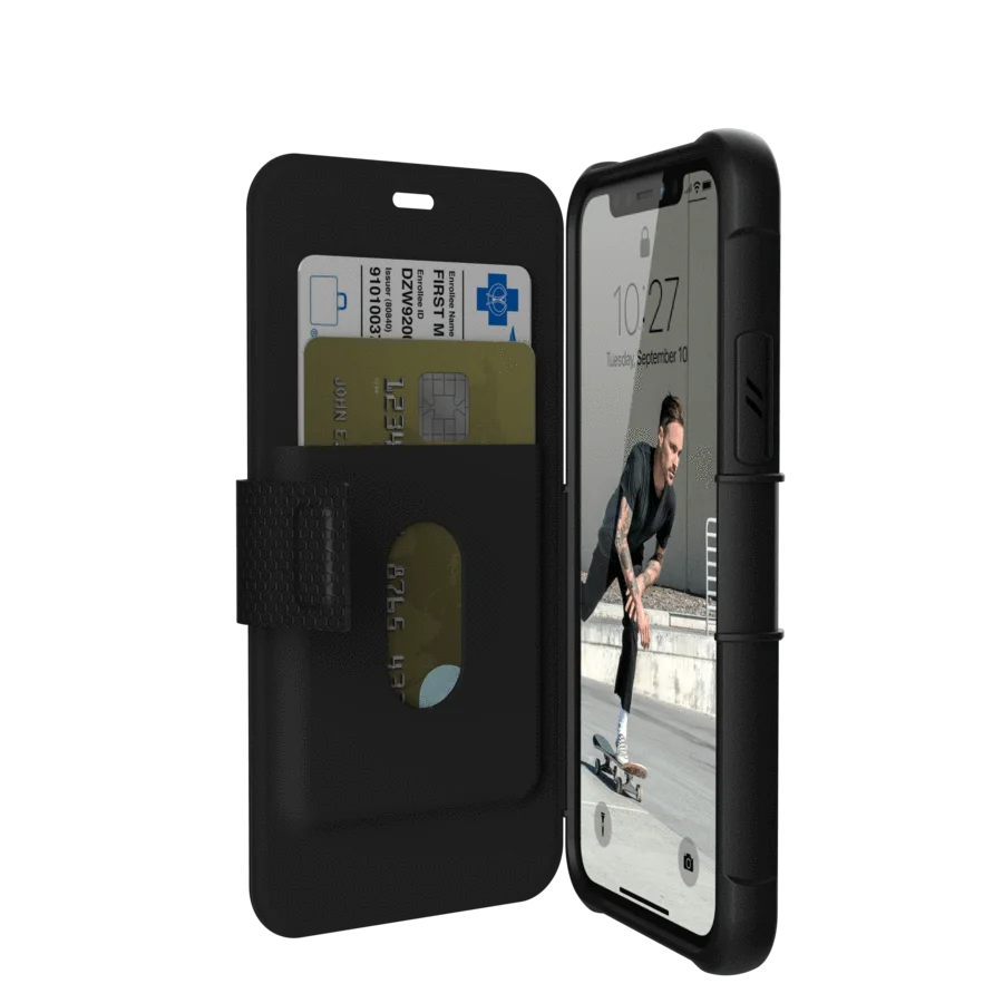 Чехол для iPhone 11 PRO UAG Metropolis противоударный с отделениями кредиток резиновый борт