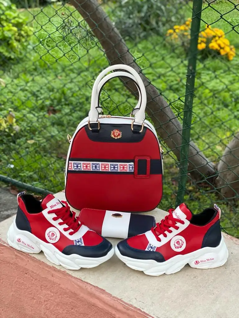 

Женская сумка для обуви и кошелек, Красная Женская Повседневная сумка для поддержки, специальный дизайн на новый год 2022