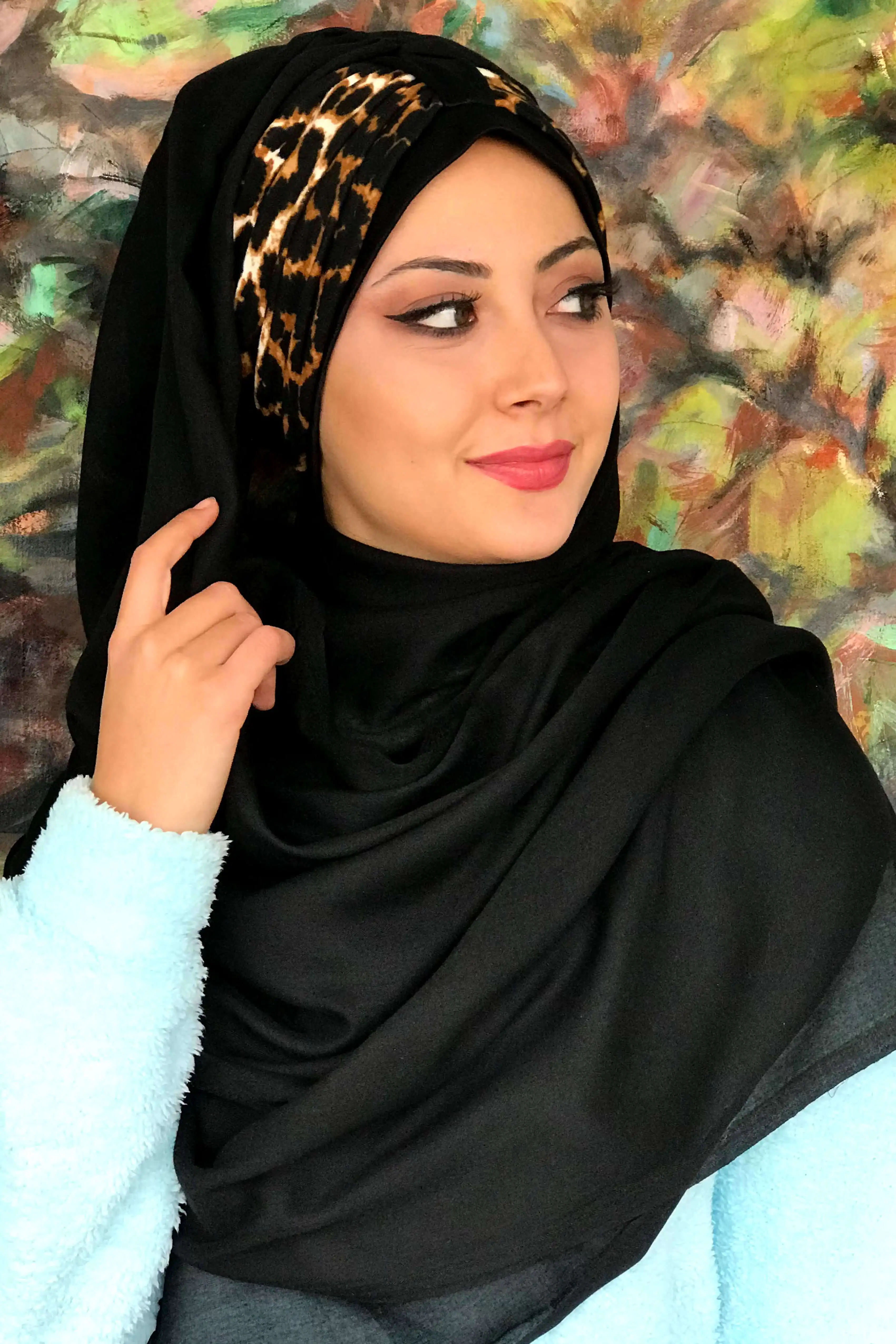 Новинка модный хиджаб высота 2021 бюстгальтер Шатенки хлопчатобумажная ткань