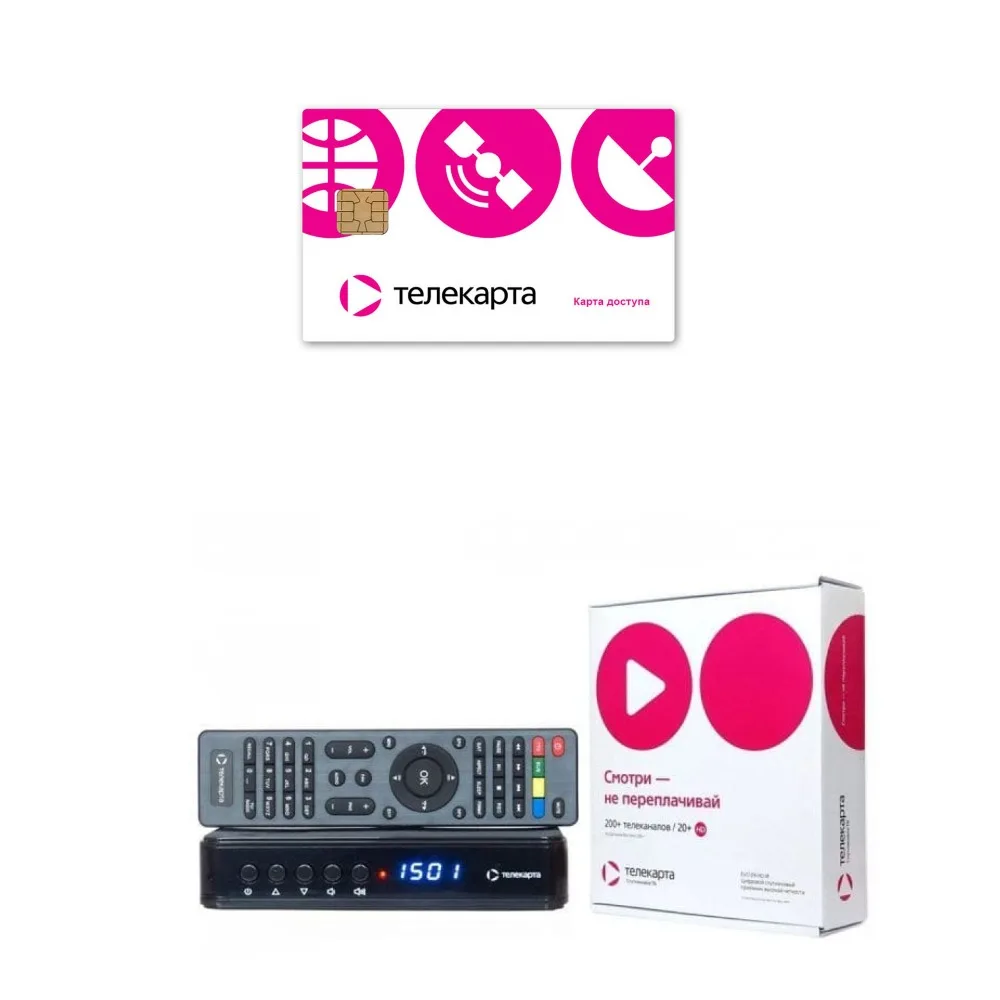Satellite Receiver Telecard evo-09 HD R2 access card all-terrain vehicle | Электроника