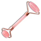 Массажный инструмент роликовый массажер для лица из натурального кварца роллер массажер для тела массажный ролик для лица