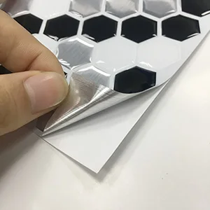 (10 шт./упак.) Шестигранник черный + белый современные 3d обои наклейки для настенной