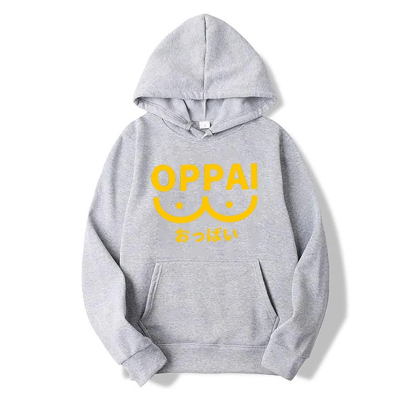 Japanese Anime One Punch Man Oppai  Printed Women/men Hoodies Sweatshirts Casual Tracksuit