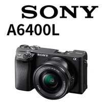 new sony alpha a6400 a6400l mirrorless 4k wi fi digital camera 16 50mm lens kit black