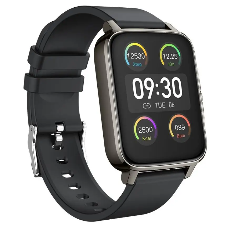 

P38 1.69" Smart Watch Bracelet Full Touch Bluetooth Music Control IP67 Waterproof Smartwatch Heart Rate Monitor Fitness Tracker