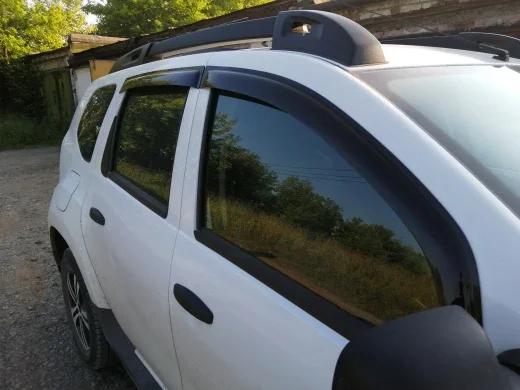 Ветровики для рено ренаулт дастер пыль дефлекторы окон дождевики на окна