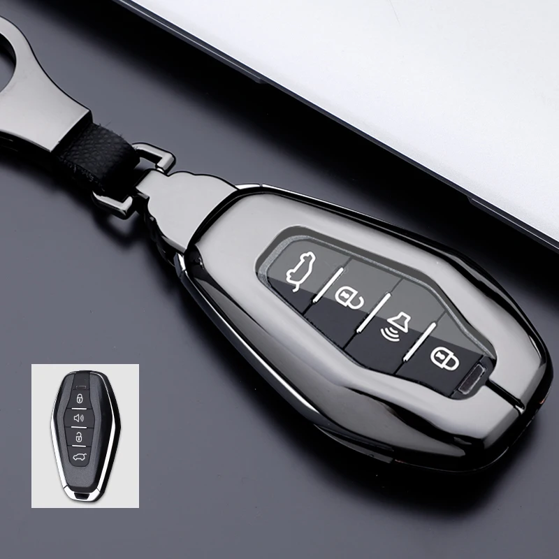 

Car Key Keychain Case Cover For Jetour X70 2020 2021 2022 Accessories Voiture Holder Shell