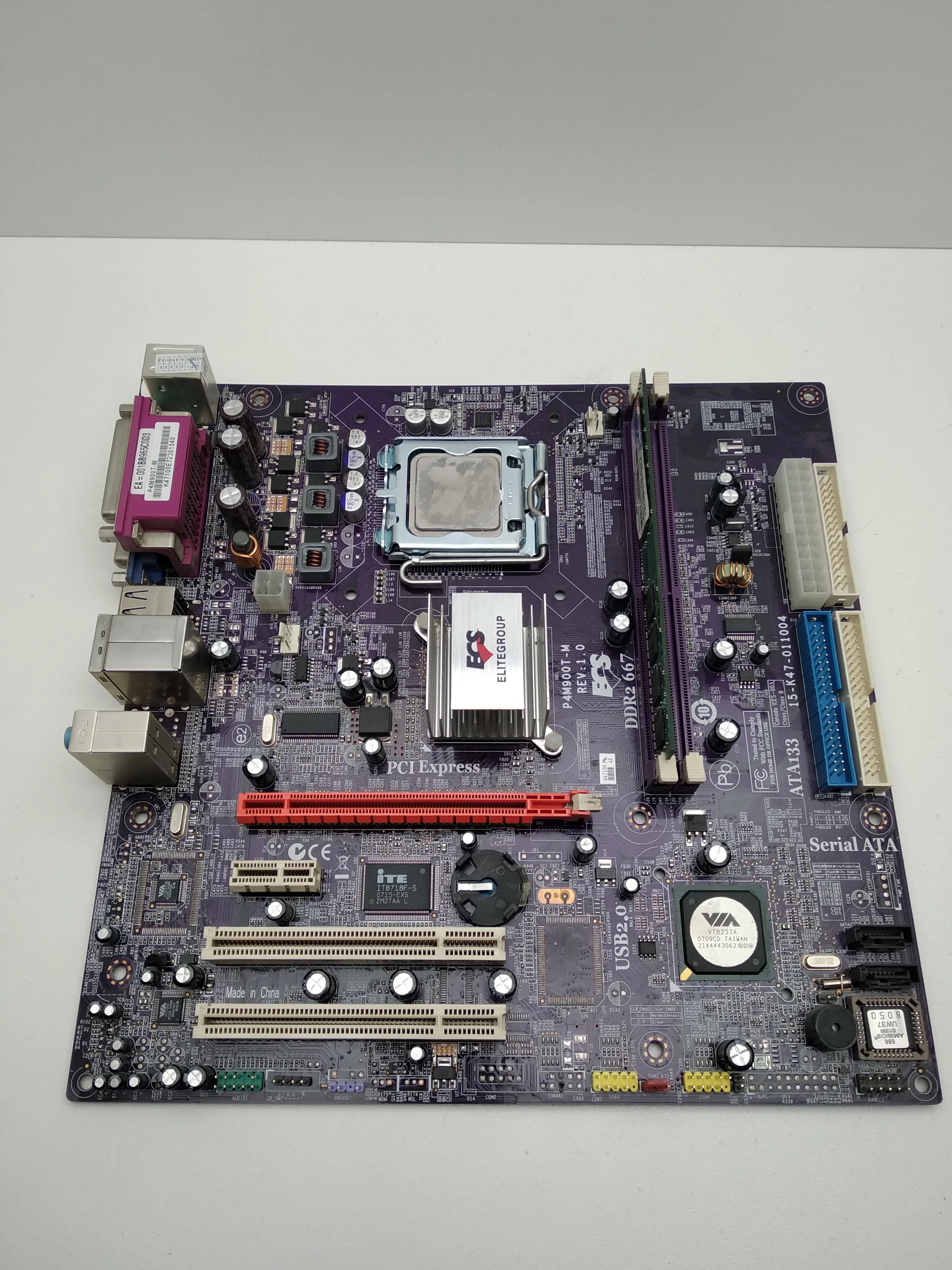 Материнская плата ECS P4M900T-M Socket 775 | Компьютеры и офис