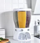 Контейнер для круп, вместимость 10 кг. Угол поворота 360. 4 секции, съёмные перегородки