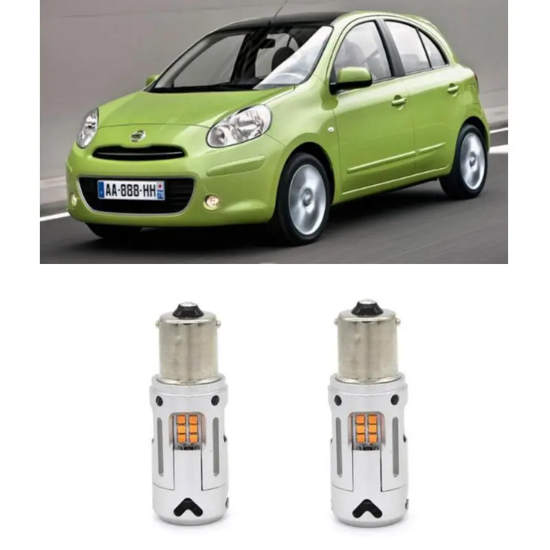 

Поворотный сигнал для Nissan MICRA 4 IV (K13) Hatchback (2010,05-) без ошибок Canbus лм с вентиляторами для охлаждения