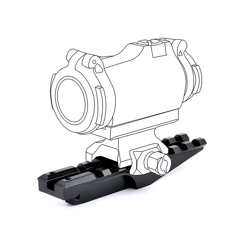 

CS Airsoft Ak Rear Sight Rail Standard 1913 20mm Picatinny Rail Metal 8 Card Slots AK74 Tactical Hunting Weapon Sight mount